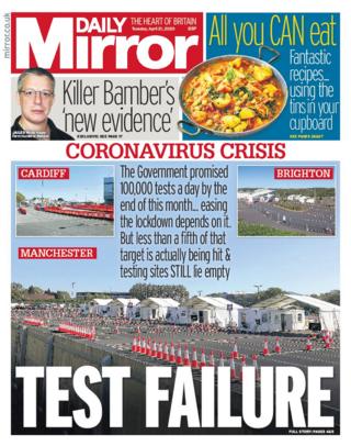 Mirror front page