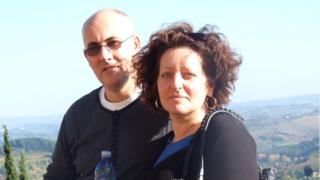 Yve Gibney e o marido, Maurice