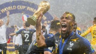 2018 World Cup champions Les Bleus