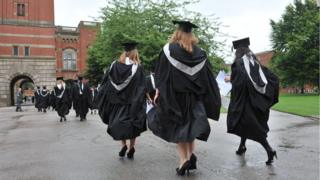 Students at Birmingham University