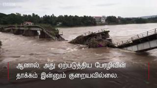 கேரளா: குறைந்த மழையின் தீவிரம்; குறையாத பேரழிவின் தாக்கம்