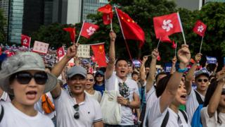 6月30日撑警大会。