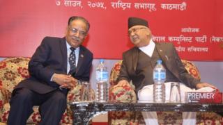 प्रचण्ड र ओली