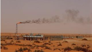 Aramco oil field