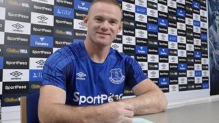 Rooney yasubiye muri Everton