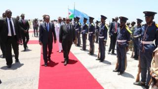 Soo dhaweynta madaxweyne Geelle