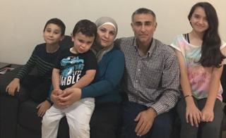 The Baerli family at home