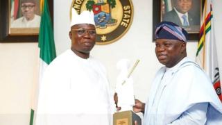 Gani Adams ati Akinwunmi Ambode