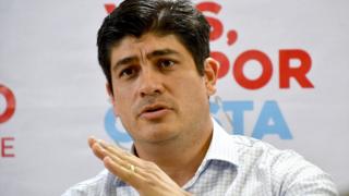 Carlos Alvarado, el nuevo presidente de Costa Rica.