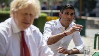 Boris Johnson and Rishi Sunak