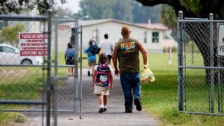 Parent and child in Florida