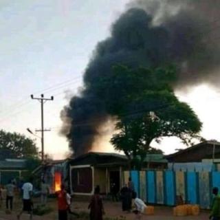 Magaalaa aanaa Dugdaa Daawaa, Fincaa'aatti dhukaasa banameen mana gubachaa ture