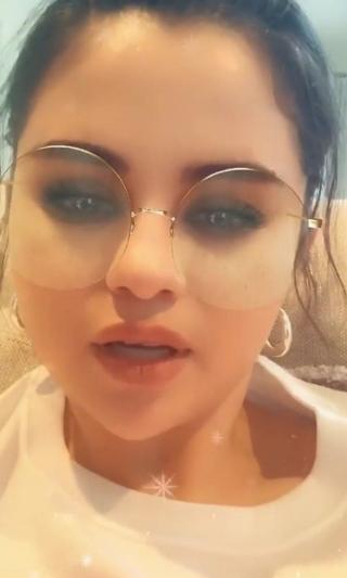 Selena Gomez on Live Instagram Story