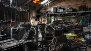 workshop fire
