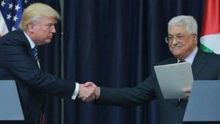 Трамп менен Аббастын сүйлөшүүлөрү Вифлеемде өттү.