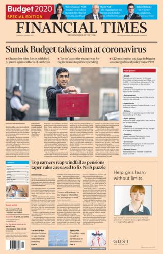 Financial Times front page