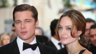 Le couple Angelina Jolie-Brad Pitt, surnommé "Bradgelina"