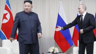 Kim meet with Putin