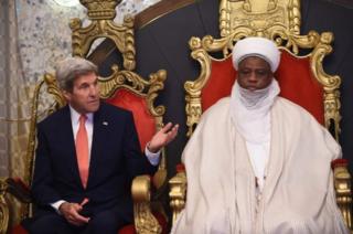 John Kerry na Sultan wa Sokoto