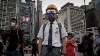 香港中学生。