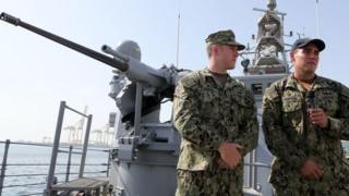 ABD ordusu Katar sularında