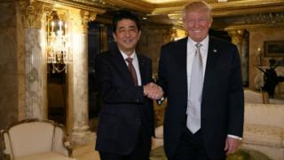 La Corée du Nord effectue ce tir alors que le Premier ministre japonais est en visite aux Etats-Unis.