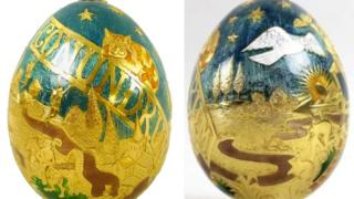 Golden Cadbury's egg - to be auctioned