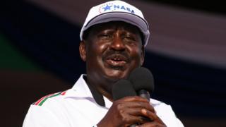 Bw Odinga amesema iwapo atashinda, serikali yake itakuwa ya mpito