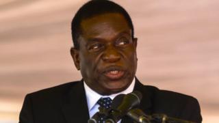 Emmerson Mnangagwa yavuze ko umugambwe uri ku butegetsi wanyurujwe