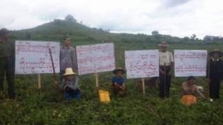 ဘိုးဘွားလက်ထက်ကတည်းက ပိုင်ဆိုင်လာတဲ့ မြေတွေလို့ ဒေသခံတွေဘက်ကပြော