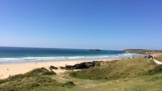 Gwithian beach