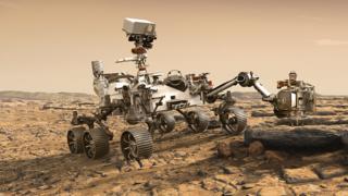 science Artwork: Rover