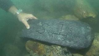 A silver bar that is believed to have been Captain Kidd's