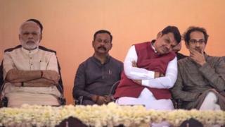 મોદી, ફડણવીસ તથા ઉદ્ધવ ઠાકરે