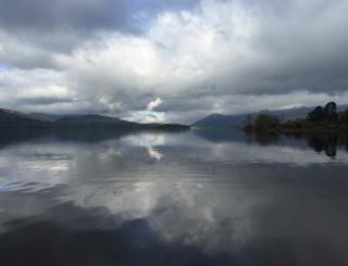 Reflections in a lake