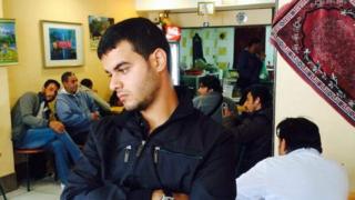 Mouaz al-Balkhi in Calais