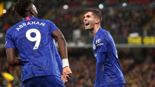 Tammy Abraham ati Christian Pilisic