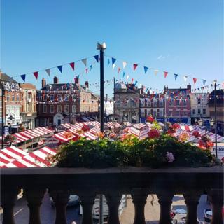 Newark-on-Trent town centre