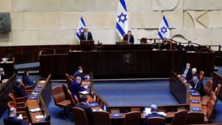 Israeli parliament (17/05/20)