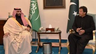 عمران خان او محمد بن سلمان
