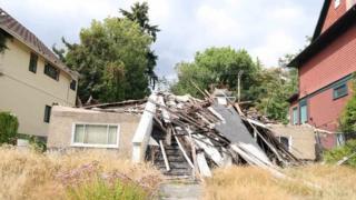 Burned down house being sold for C$4m