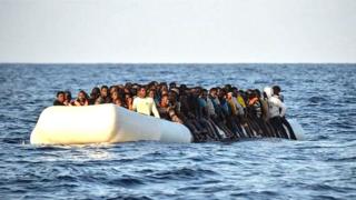 Un bateau de migrants (Image d'archives)