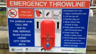 Emergency throwline