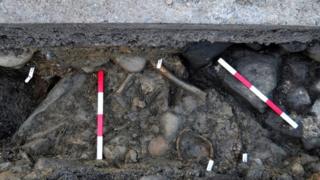 Excavation in Kingussie