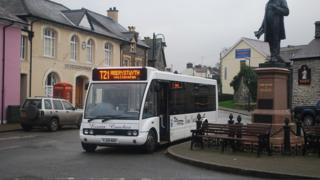Автобус в Tregaron, Ceredigion