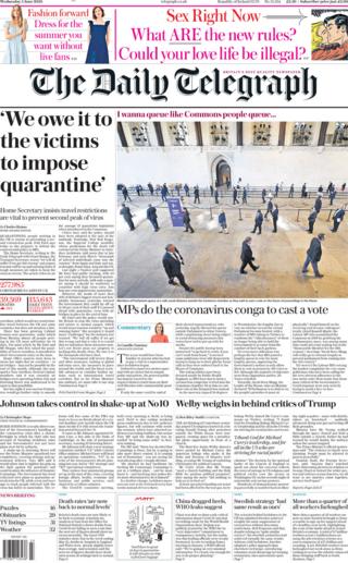 Daily Telegraph 3 June