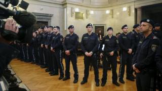 Tight security and intense media interest marked the start of Austria's 'trial of the year'