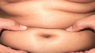 Barriga de una persona