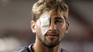 Jugador herido de Boca.