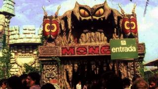Atração Monga no Playcenter